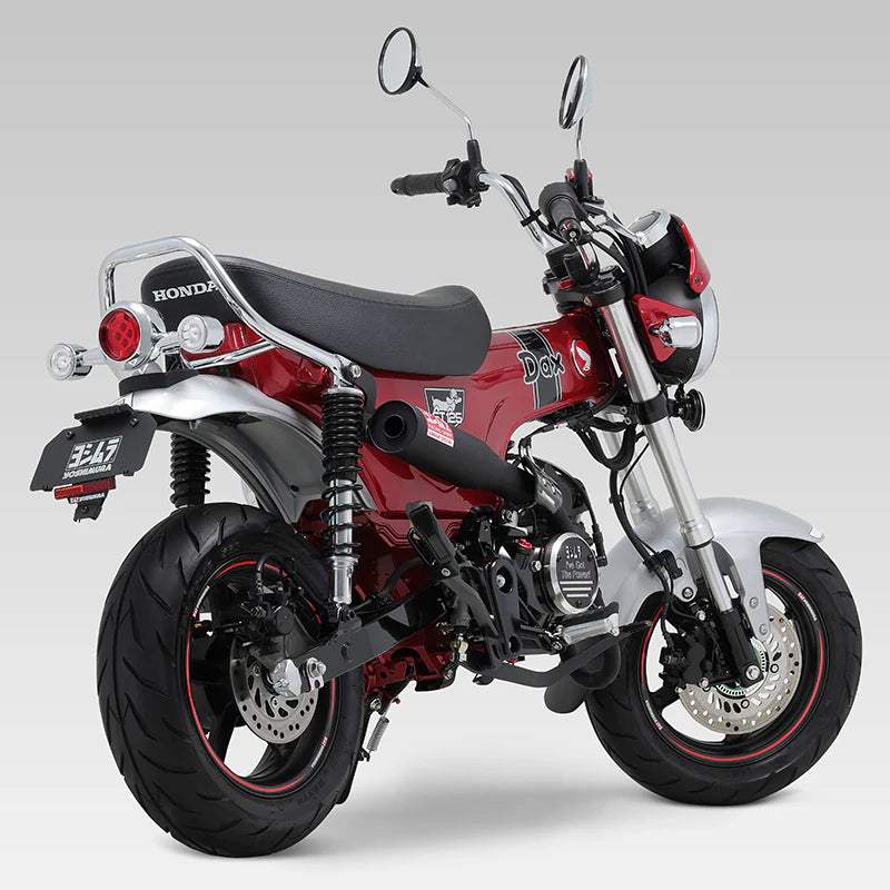 Yoshimura Yat Dax 125 2023-25 Race Straight Cyclone High Pipe Stainless Black