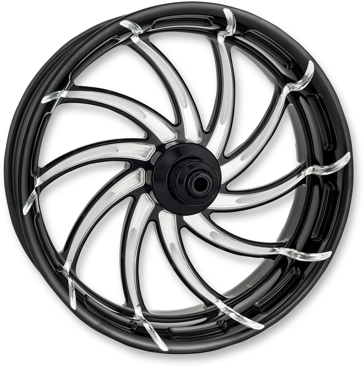 Performance Machine (PM) Wheel - Supra - Front - Dual Disc/With ABS - Platinum Cut™ - 21x3.5 - '08+ FL