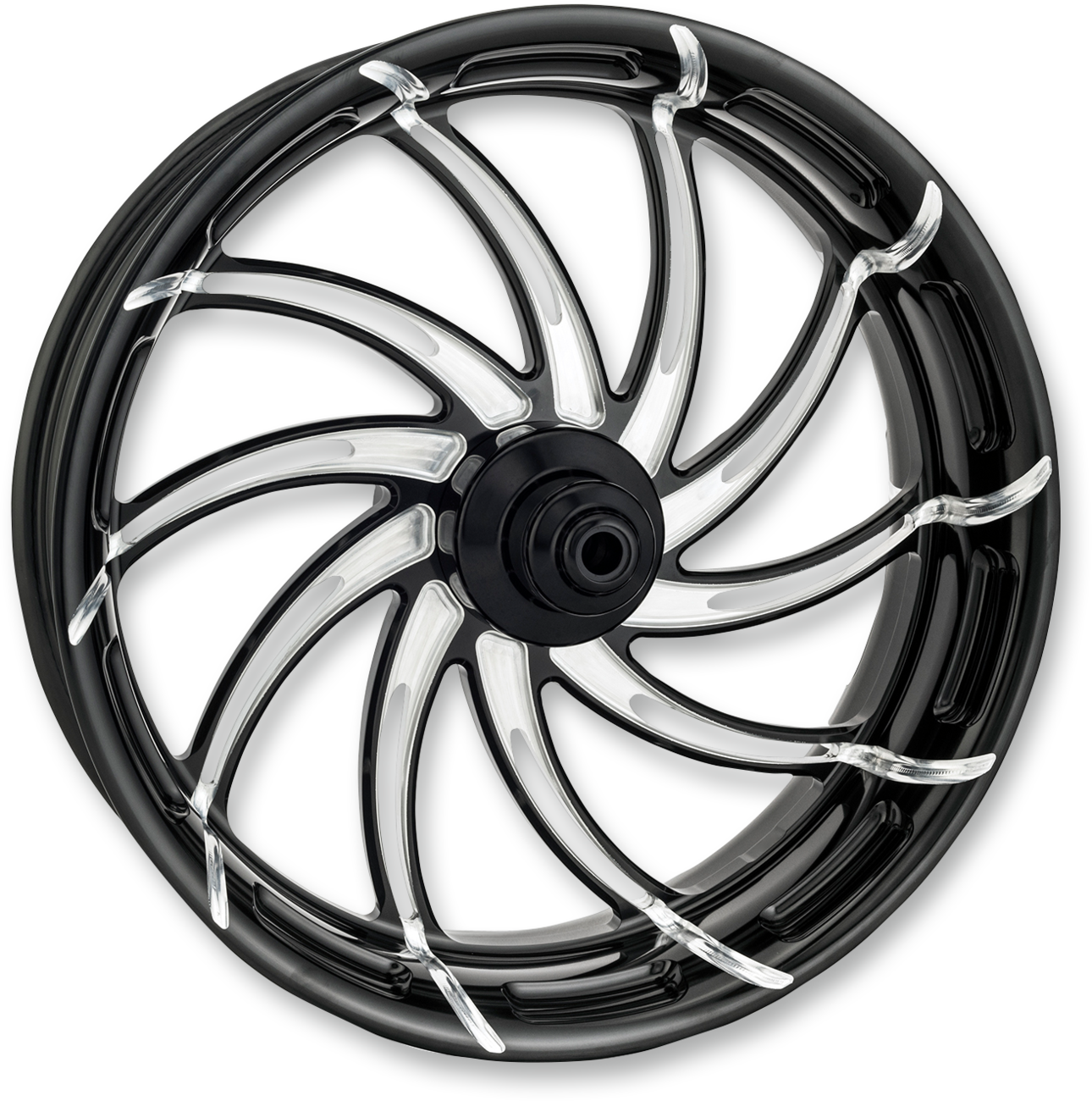 Performance Machine (PM) Wheel - Supra - Front - Dual Disc/With ABS - Platinum Cut™ - 21x3.5 - '08+ FL