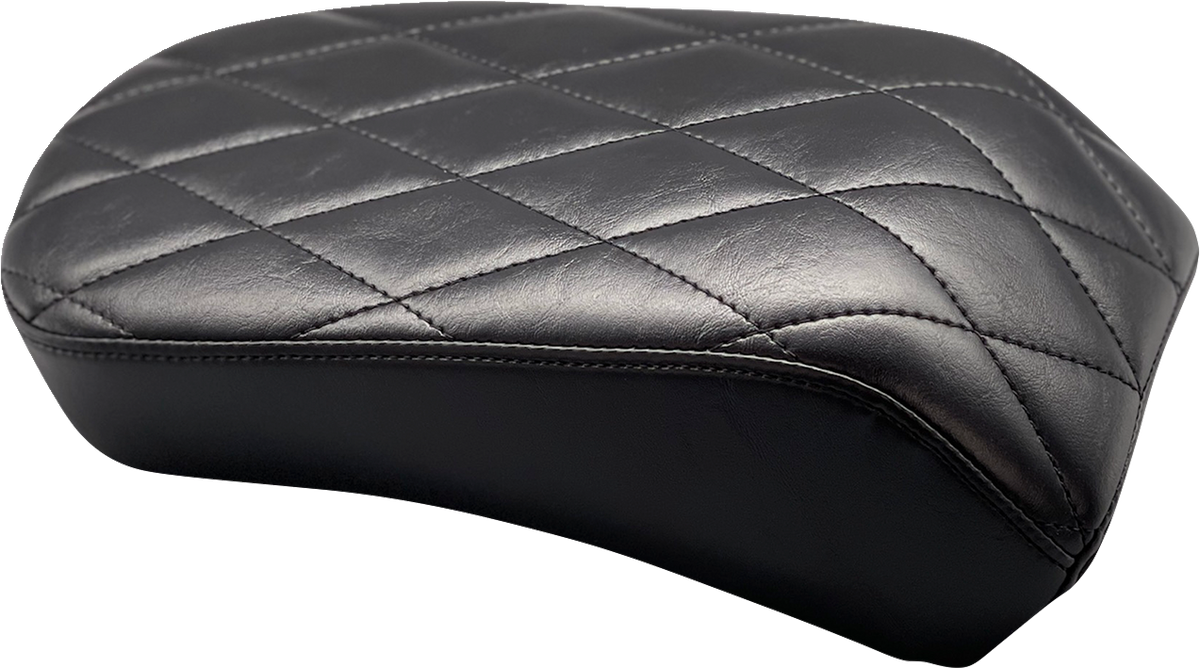 Le Pera Bare Bones Pillion Pad - Diamond - Black - FL/FX '18-'22