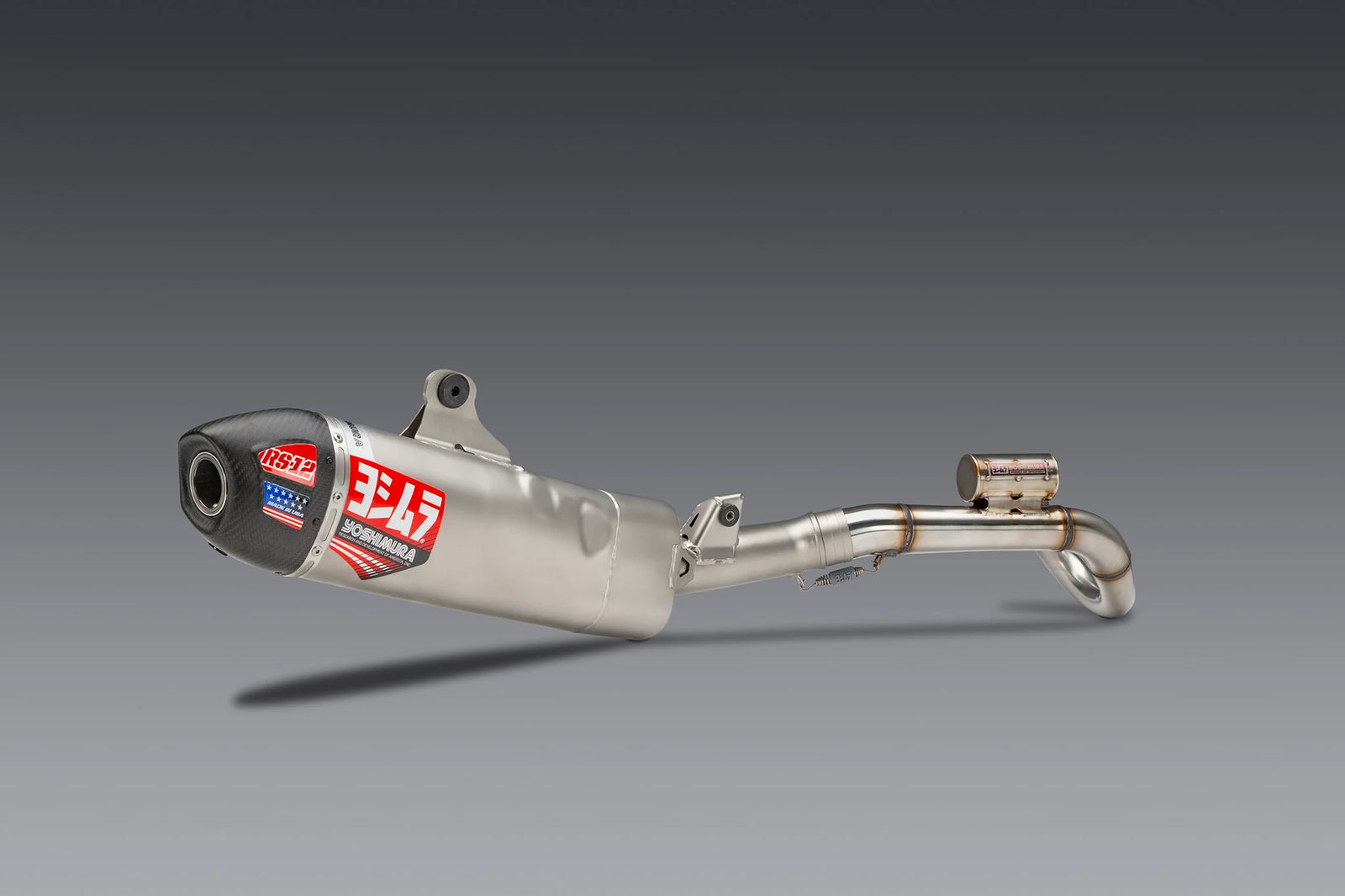 Yoshimura CRF250R/RX 25-26 RS-12 Stainless Full Exhaust, W/ Stainless Muffler