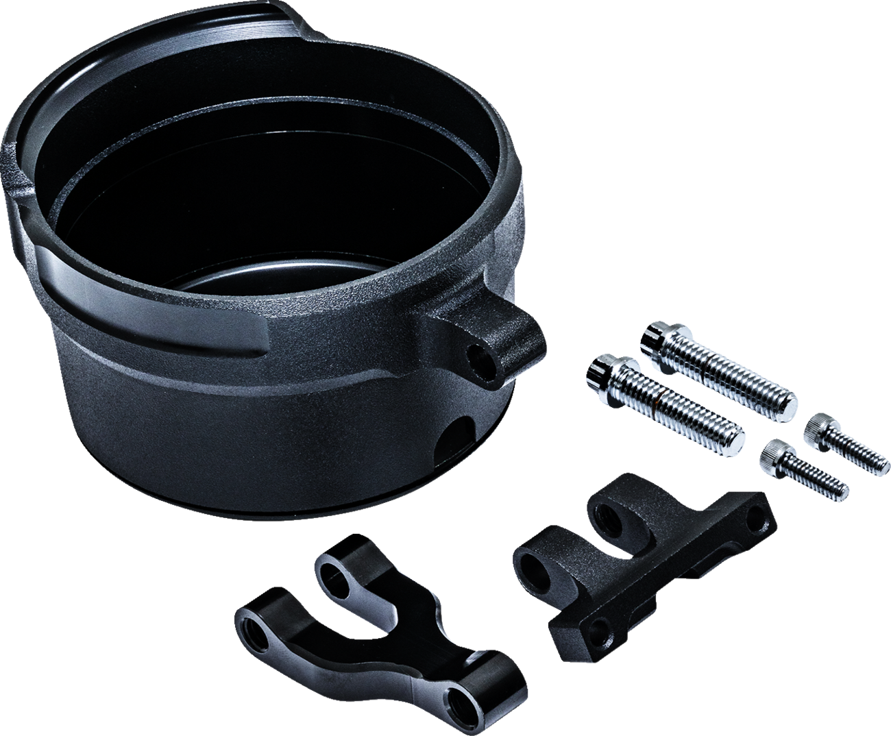 Performance Machine (PM) Gauge Relocation Kit - Round - Black Ops®
