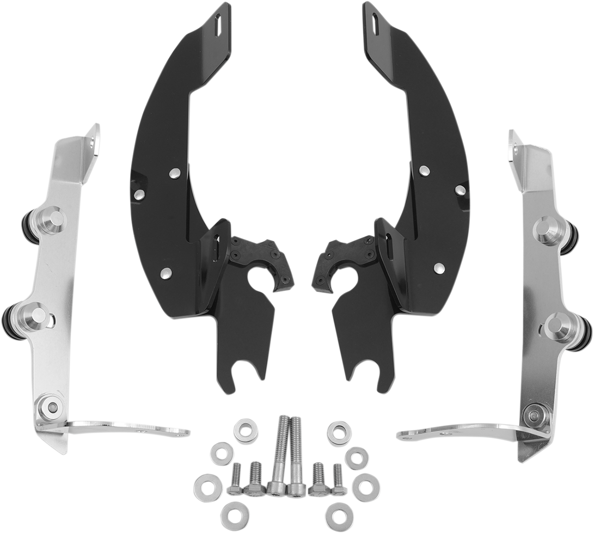Memphis Shades Batwing Trigger Lock Mounting Kit - Aero - Black