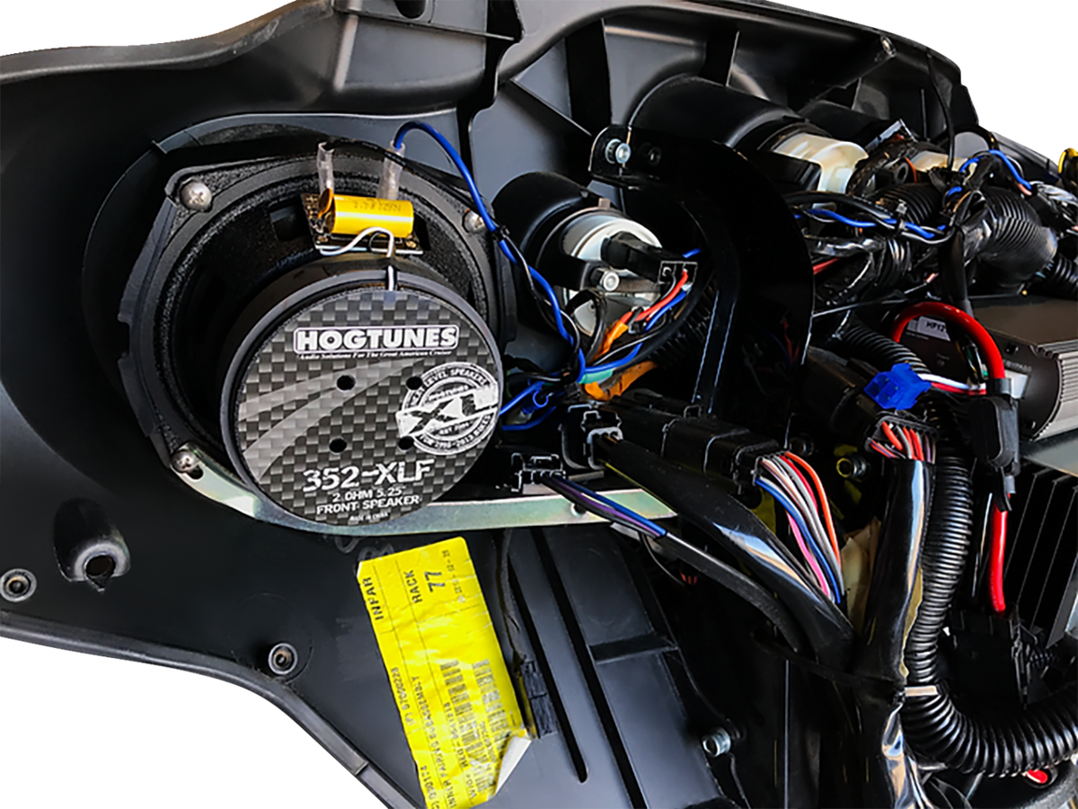 Hogtunes 425 W Dual Amp/ 6 XL Speaker Kit - Harley Davidson