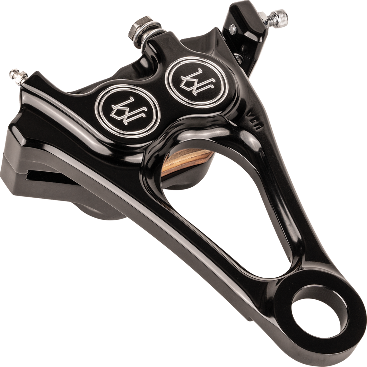 Performance Machine (PM) 4-Piston Differential-Bore Rear Caliper