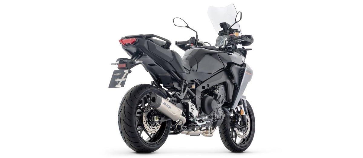 Full System With Indy Race Evo Titanium Slip On With Carbon End Cap