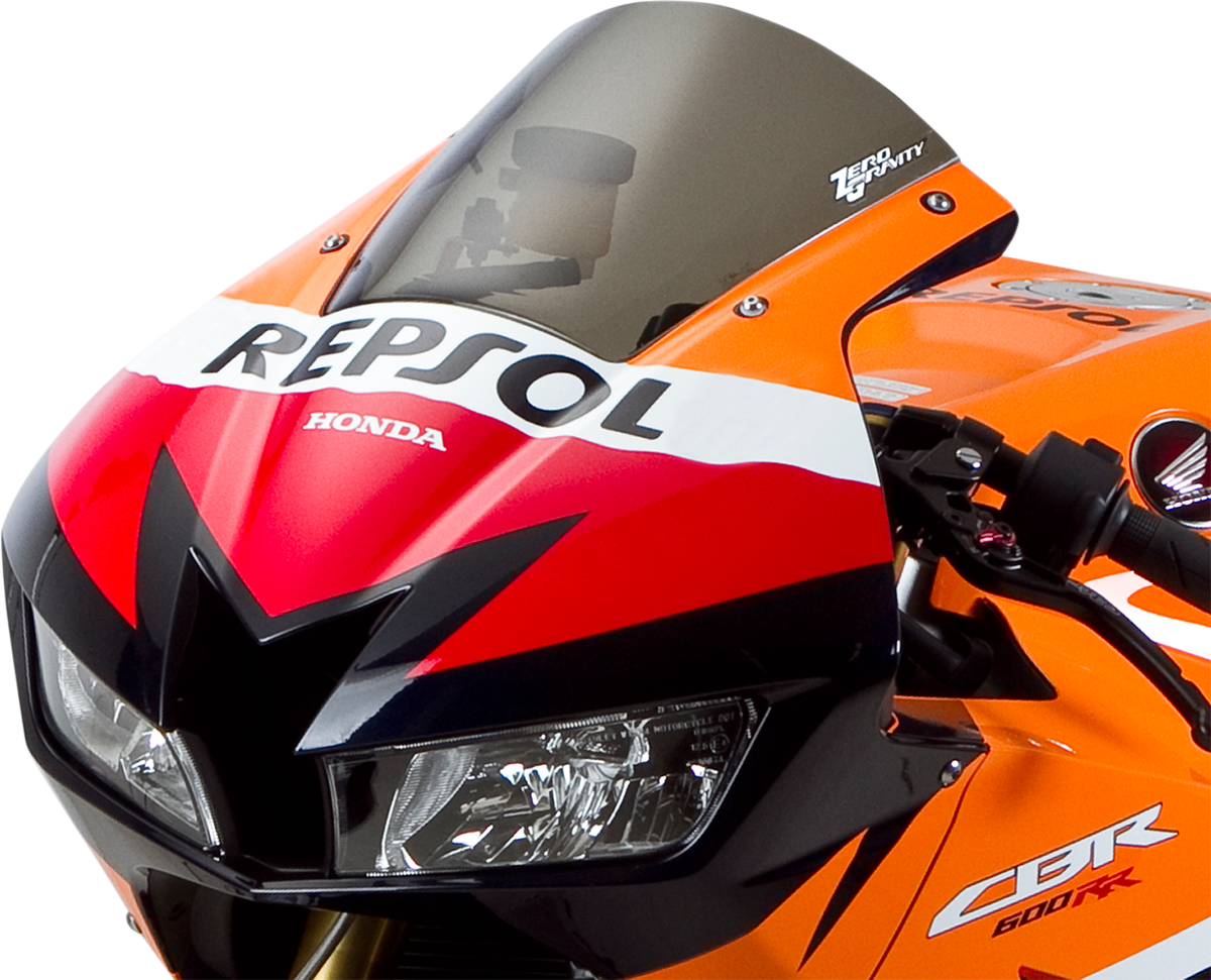 Zero Gravity SR Windscreen - Smoke - '13-'25 CBR600RR