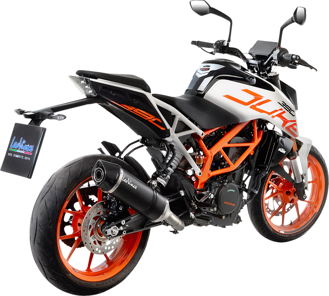 LeoVince LV One Evo Slip-On Muffler - Carbon Fiber