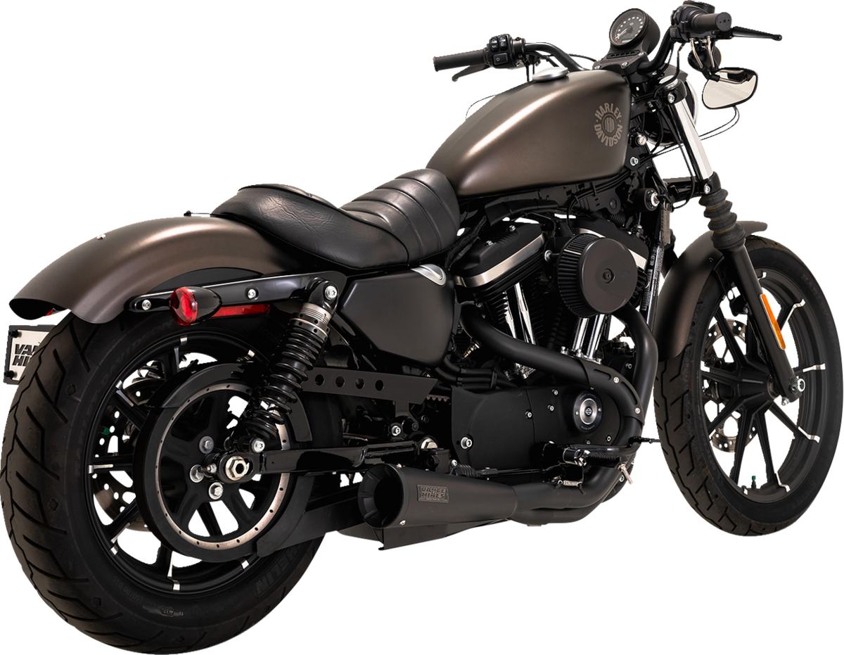 Vance & Hines 2-Into-1 Upsweep PCX™ Exhaust System - Stainless Steel - Black