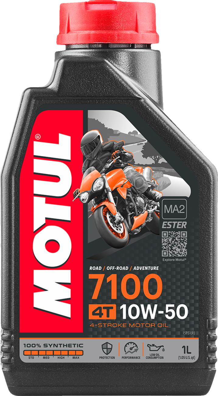 Motul 7100 4T Synthetic Oil - 10w-50 - 1L