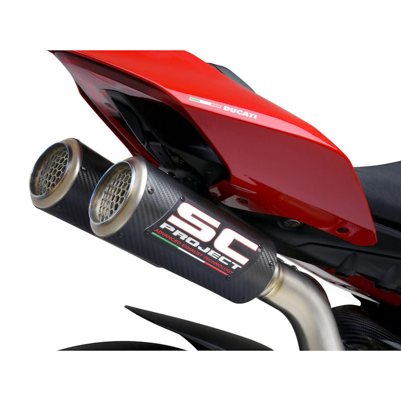 SC Project Titanium Undertail Slip-On Exhaust for Panigale V4 V4S V4R