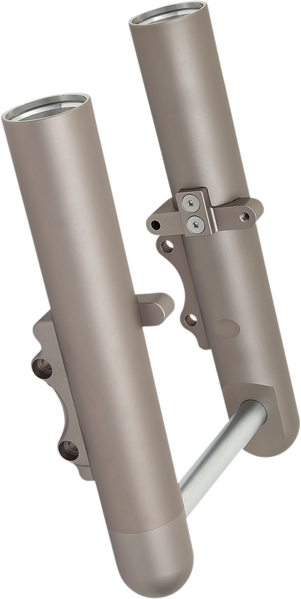 Arlen NESS Fork Legs - Titanium Anodized - Smooth - Dual Disc