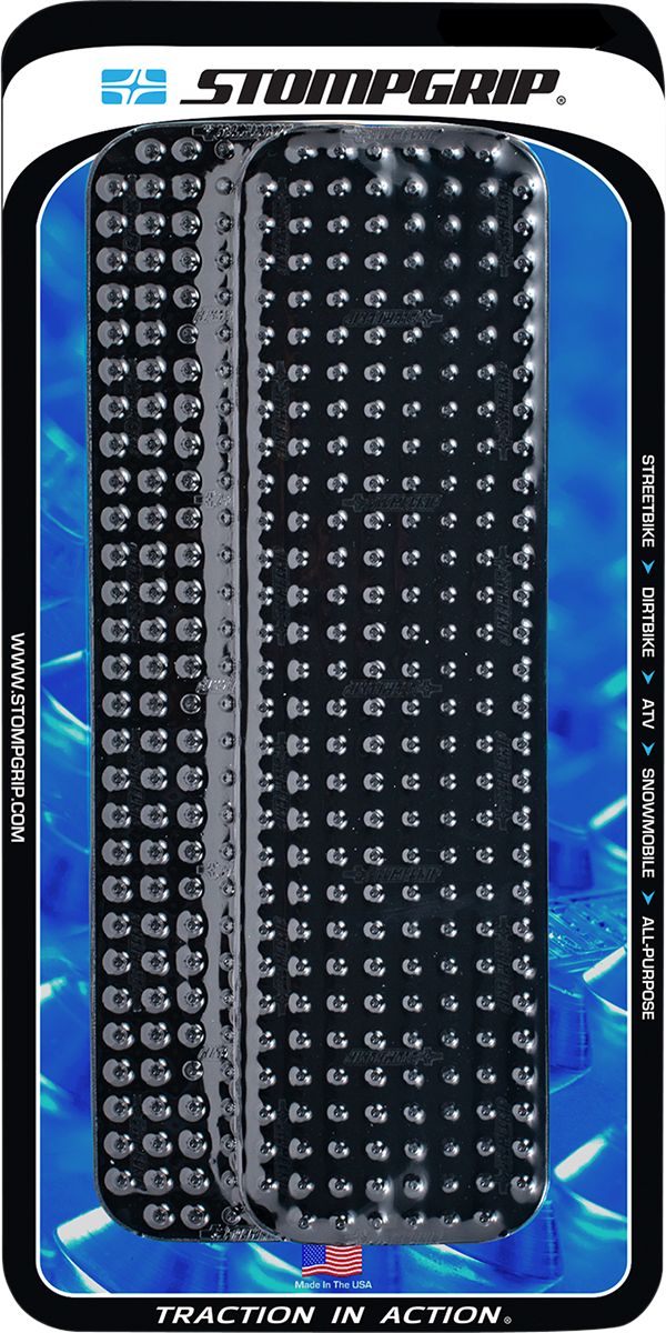 StompGrip Grip Tape - Strips - Volcano - Black