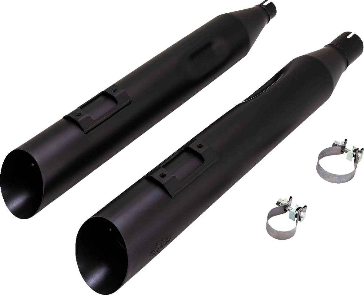 Vance &amp; Hines Blackslash 450 Slip-On Mufflers - Black - FL