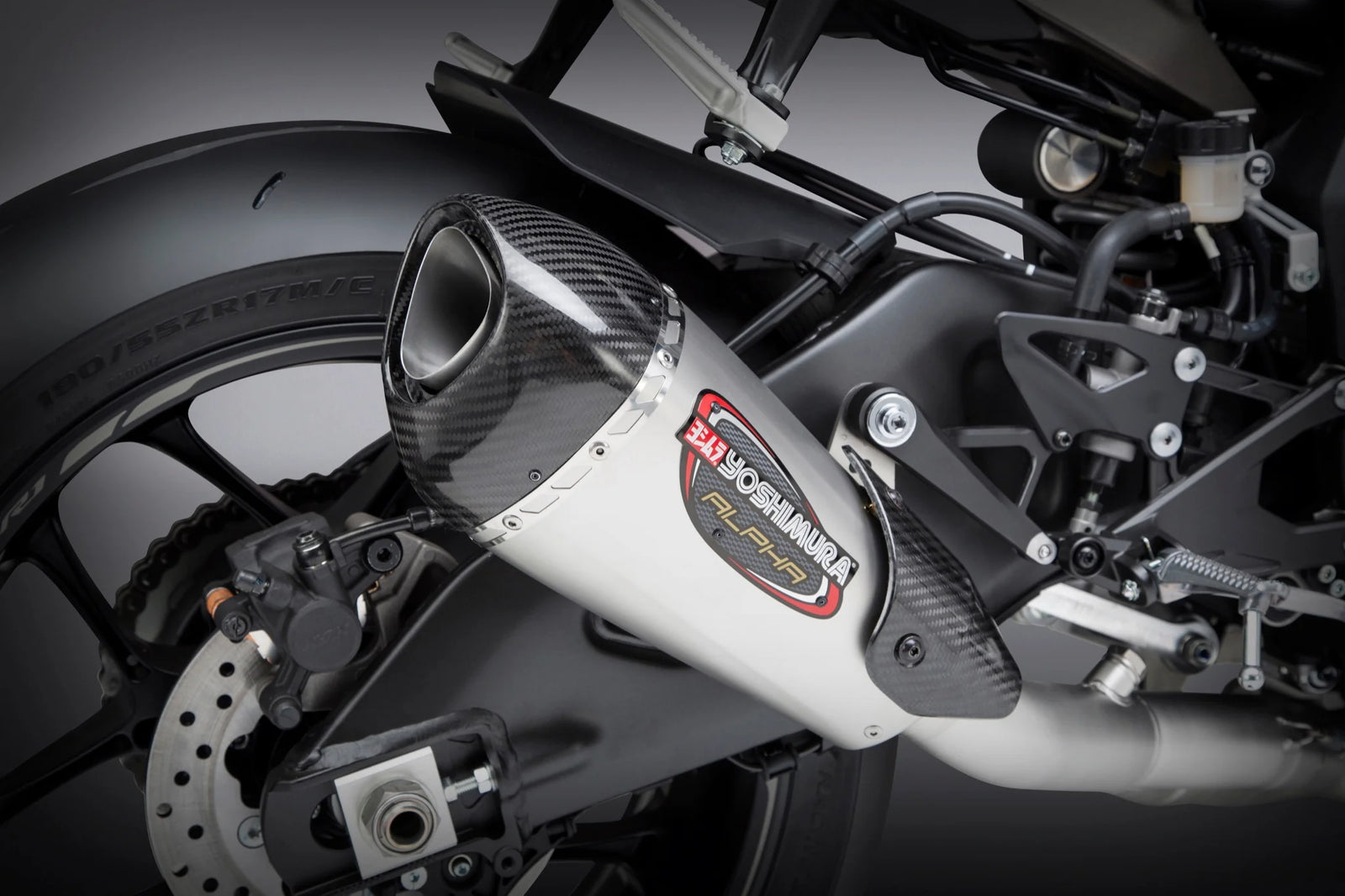 Yoshimura YZF-R1/M/S 15-25 Race ALPHA T Stainless 3/4 Exhaust, W/ Stainless Muffler