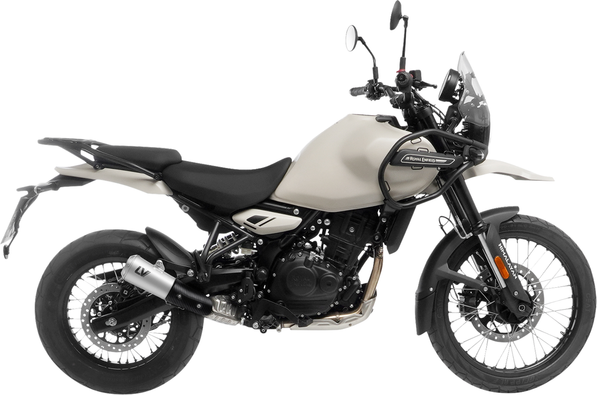 LeoVince LV-10 Slip-On Muffler - Matte / Natural