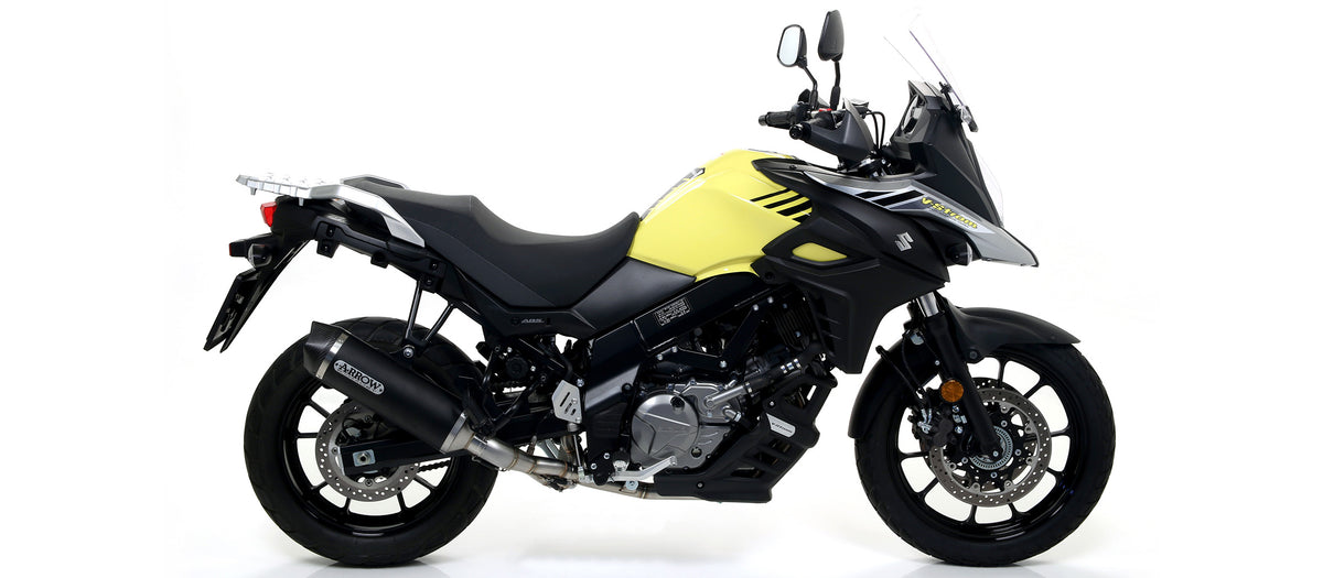 Race-Tech Aluminium Dark" Slip On With Carbon End Cap"