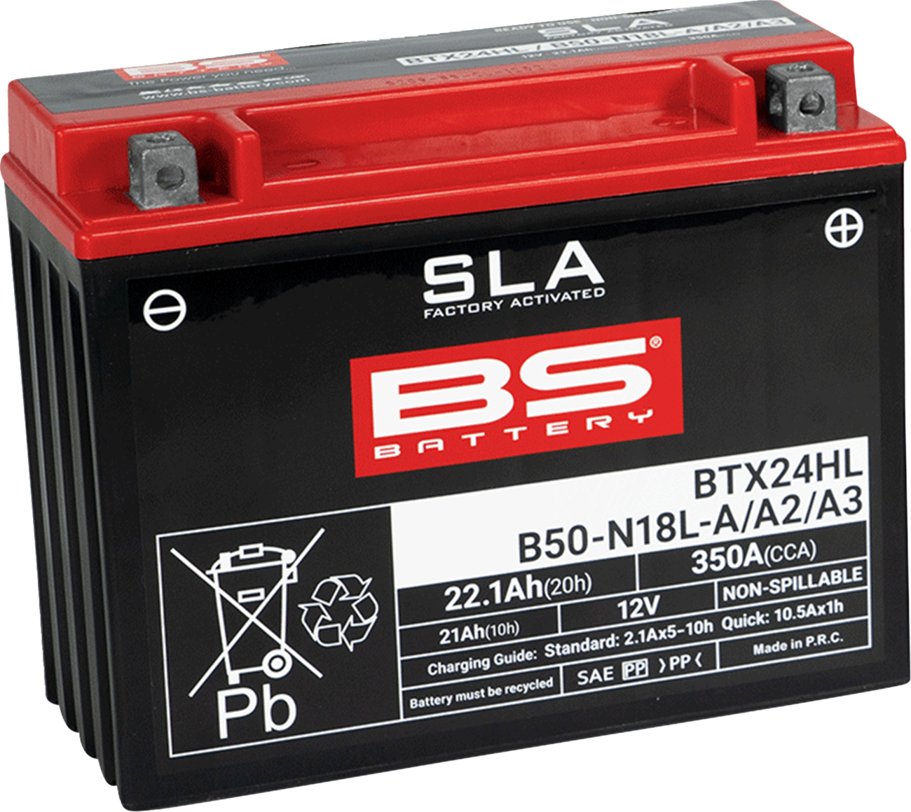 BS Battery Battery - BTX24HL (YTX)