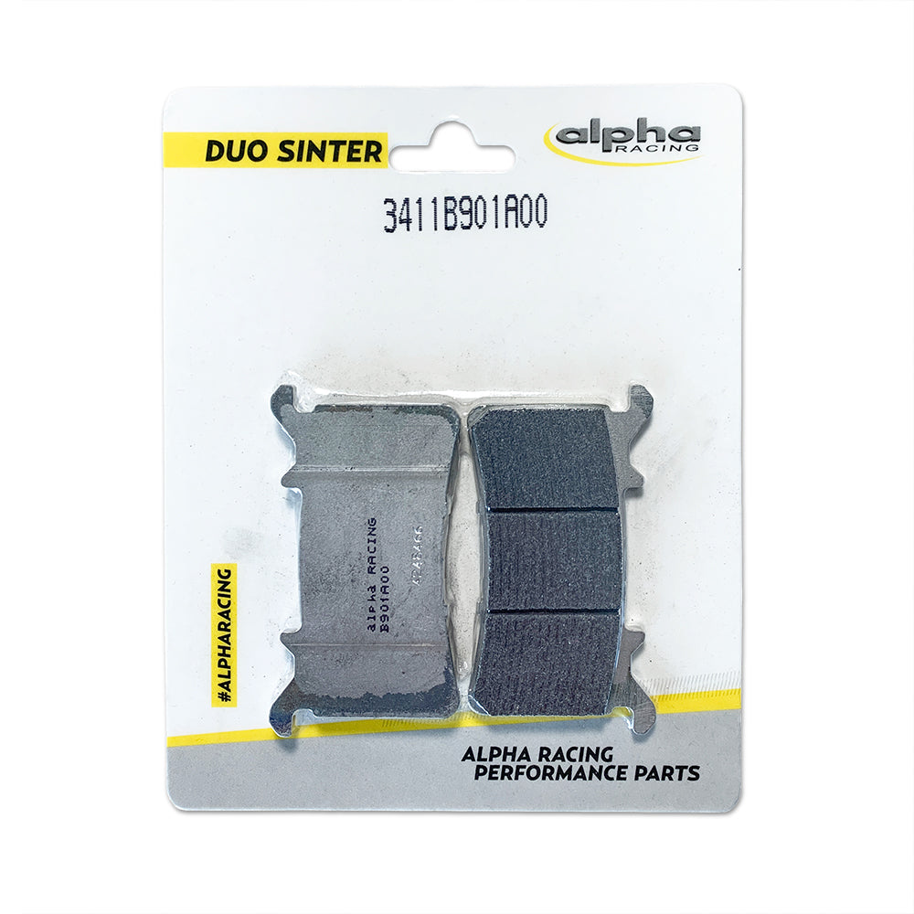 Brake pad set Duo Sinter, Nissin caliper