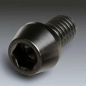 Yoshimura Titanium License Plate Frame Bolts - Black