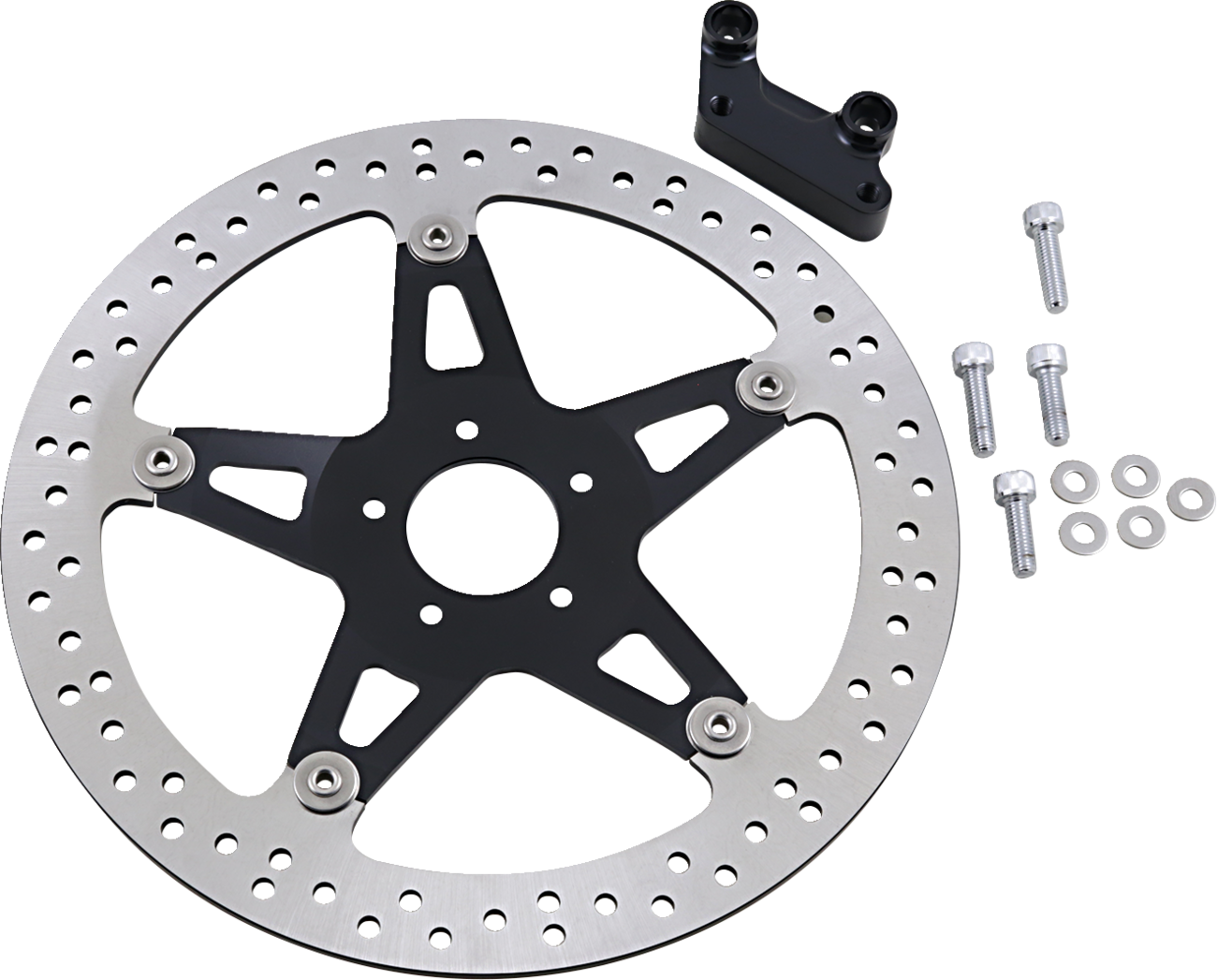 Arlen NESS Big Brake Rotor - 14" - Front Left - Touring