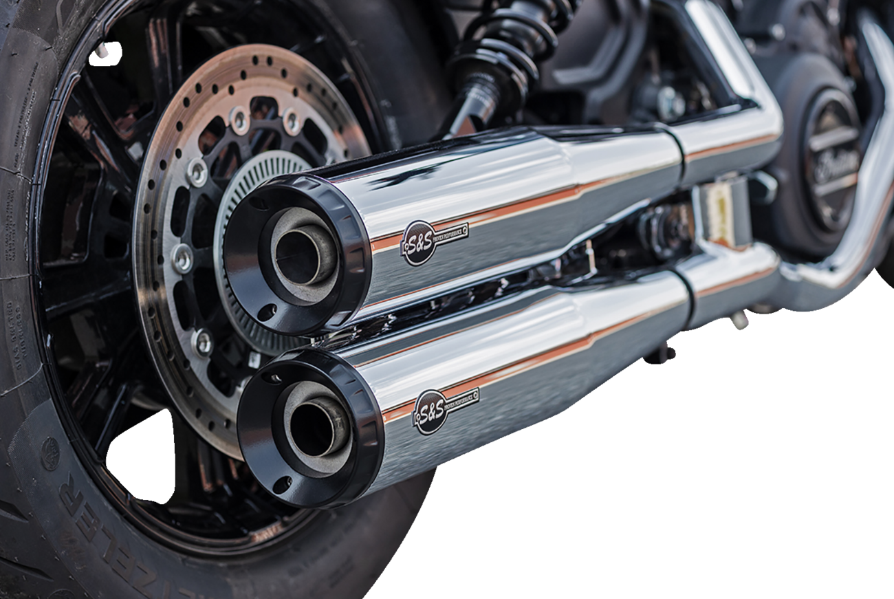 S&S Cycle Grand National Slip-On Mufflers