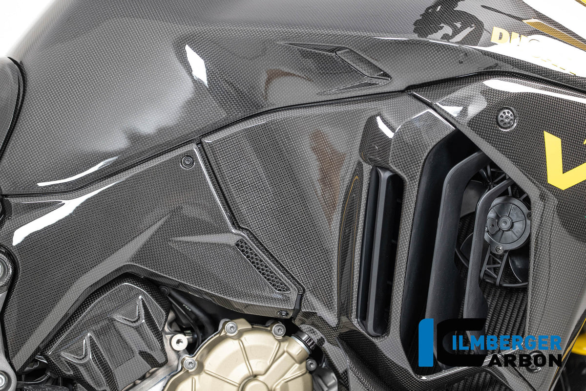 Ilmberger Carbon Right Side Fairing Carbon Glossy Ducati Multistrada V4 2025