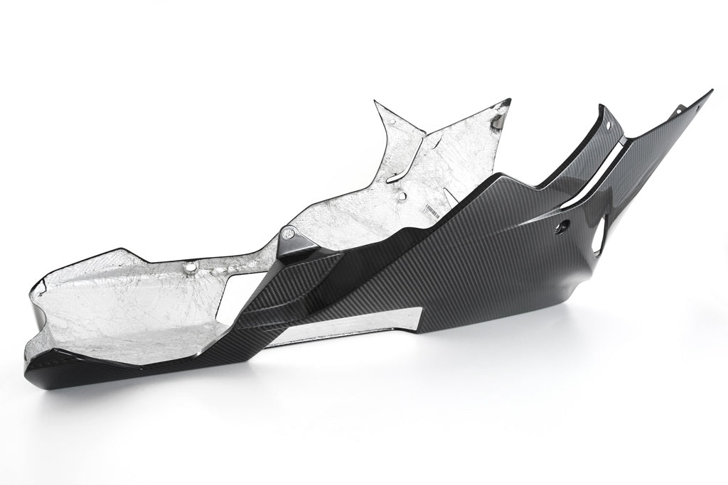 Fullsix Carbon BELLY PAN - For OEM Radiator Cover Fairing