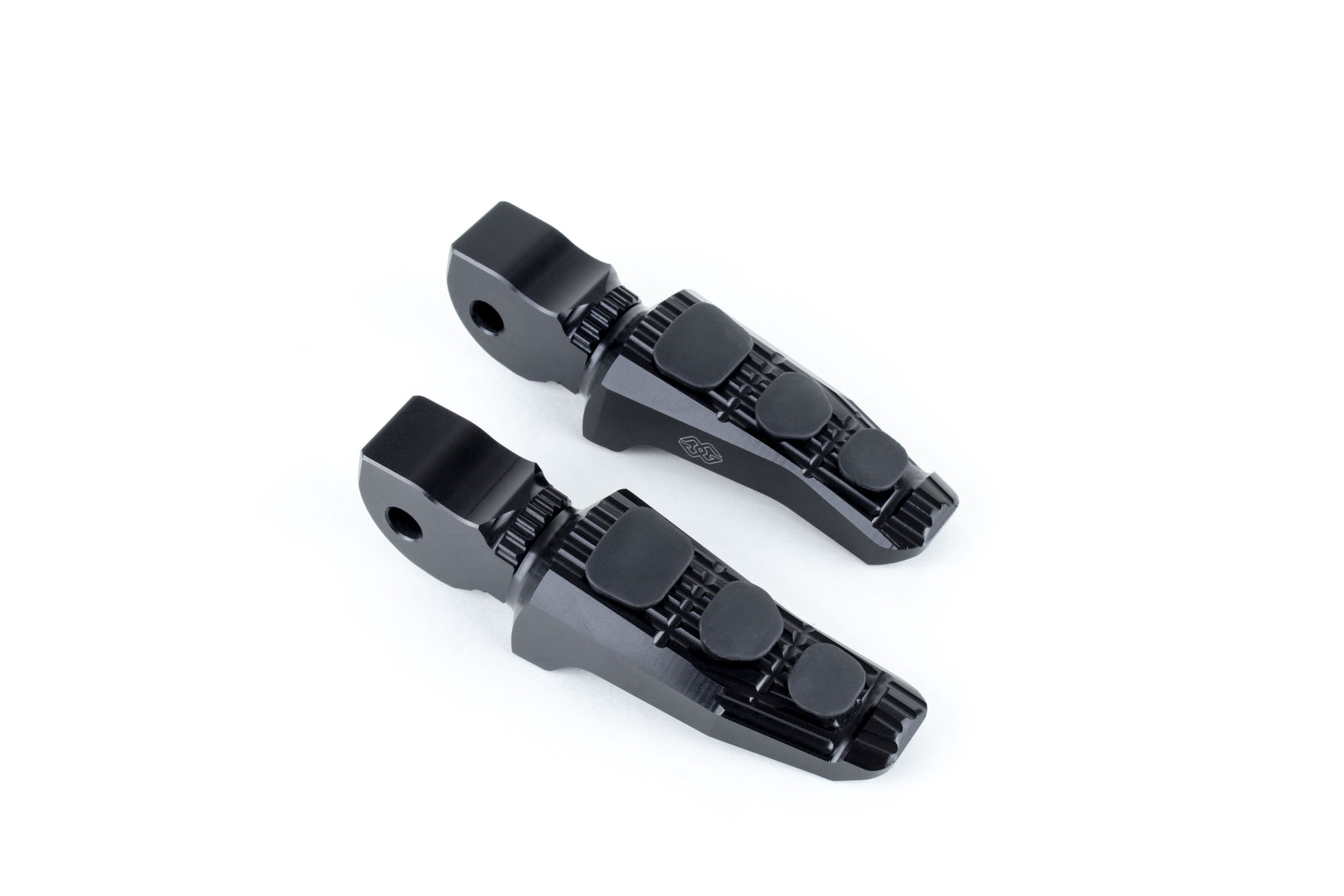 Gilles Tooling Replacement Footrests Touring, Pillion, Black