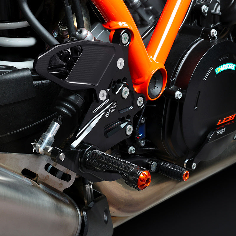 Bonamici Racing Adjustable Rearsets - KTM 1290-1390 Super Duke R