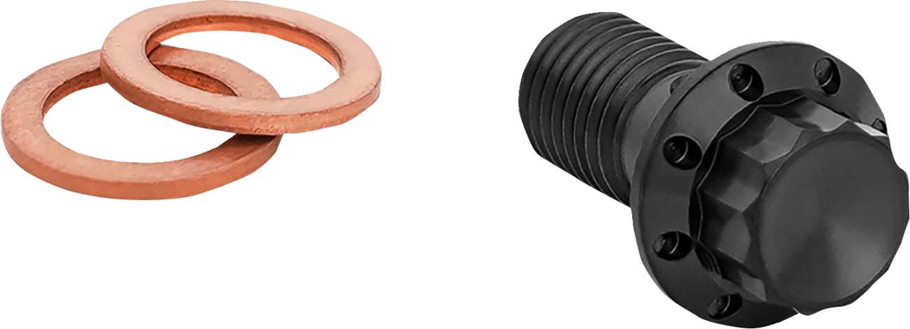Arlen NESS Banjo Bolt - M10x1.25 - Black