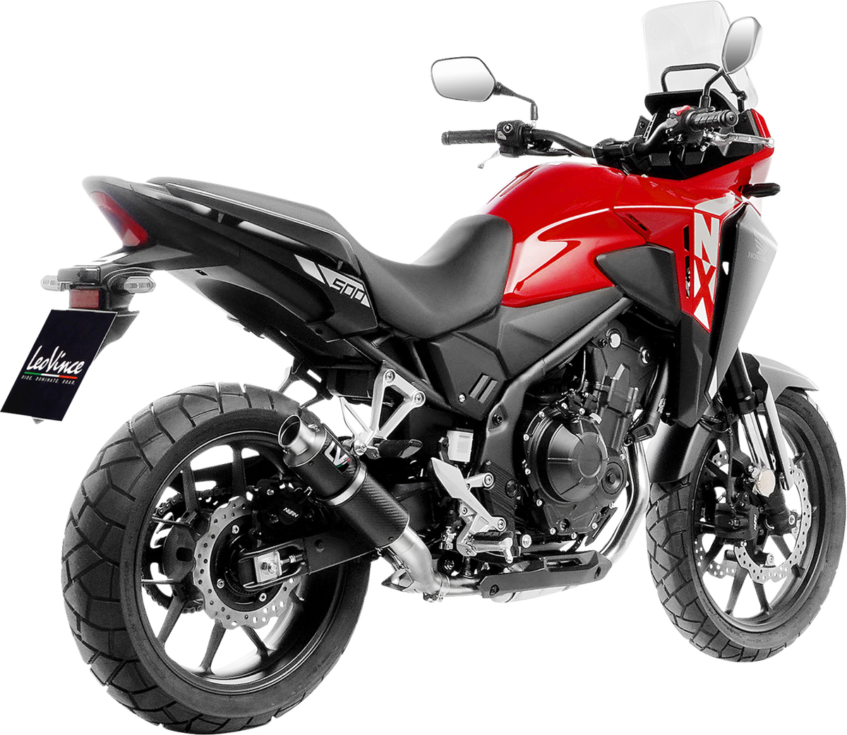 LeoVince GP Corsa Slip-On Muffler - CB/R/Hornet/NX500
