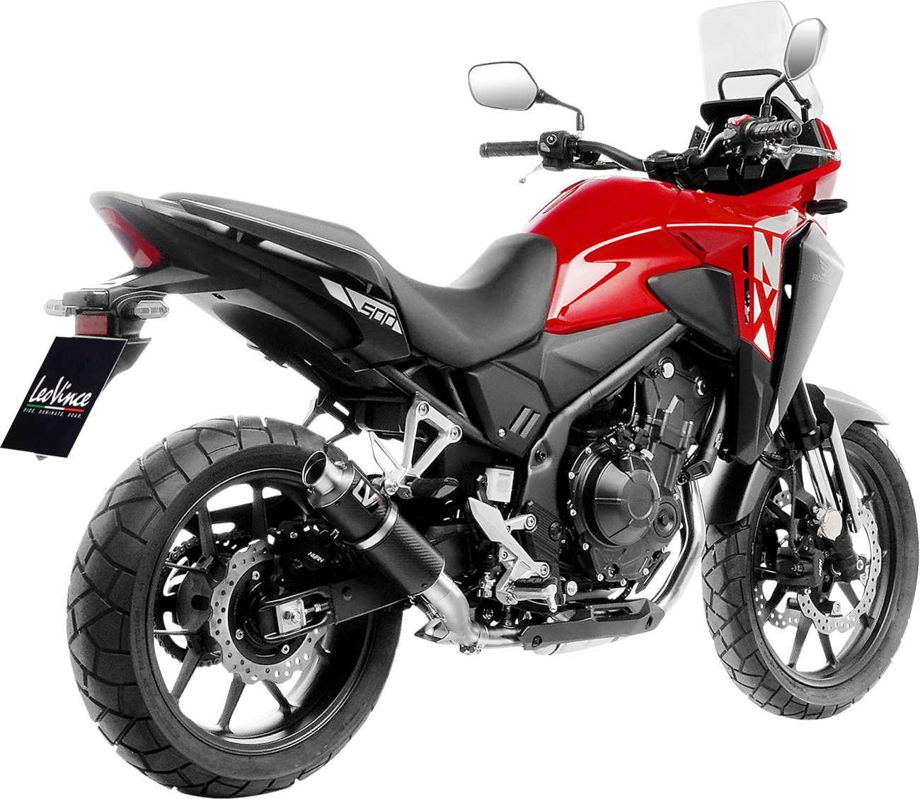 LeoVince GP Corsa Slip-On Muffler - CB/R/Hornet/NX500