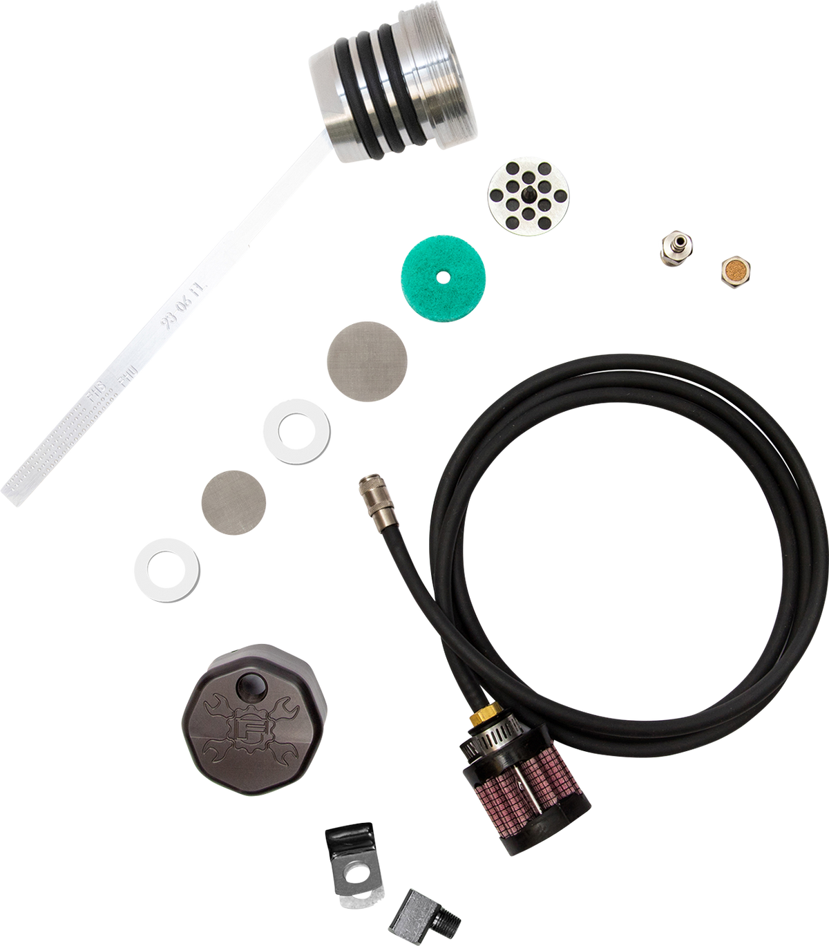 Feuling Parts Vented Dipstick - Black - Touring