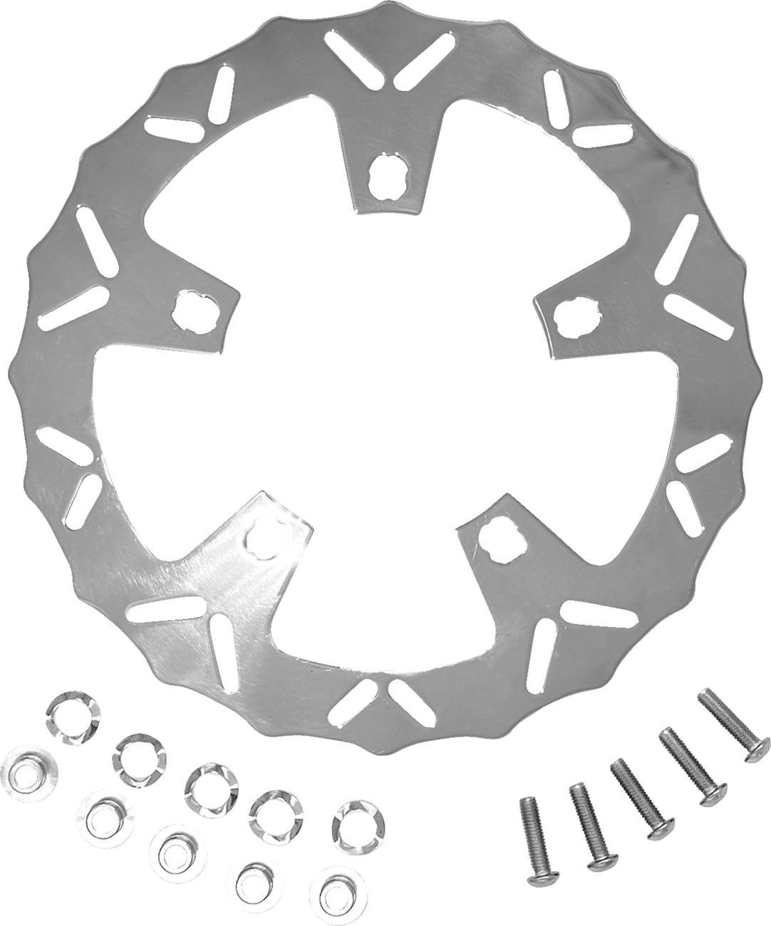 Coastal Moto Brake Rotor - 11.8" - Front - Stainless - '14-'23 Touring