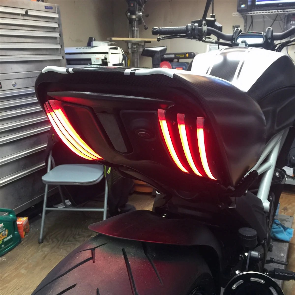 NRC Ducati Diavel Rear Turn Signals (2010 - 2019)