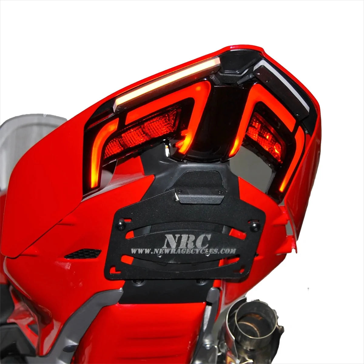 NRC Fender Eliminator Ducati Panigale V4 V4S Tricolore 2025 - Tucked