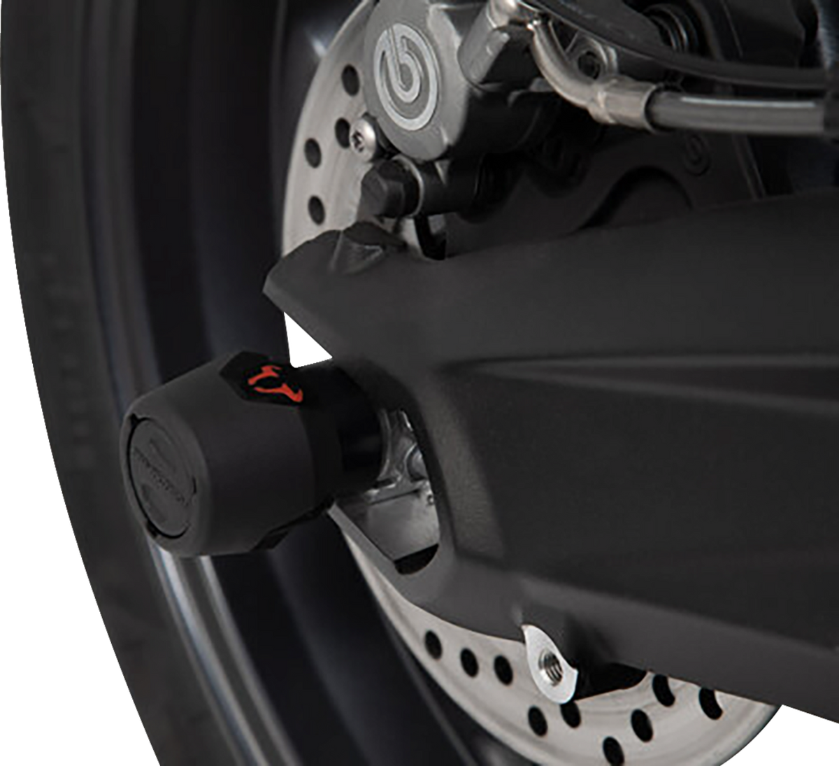 SW-Motech Axle Sliders - Rear - Set - Yamaha
