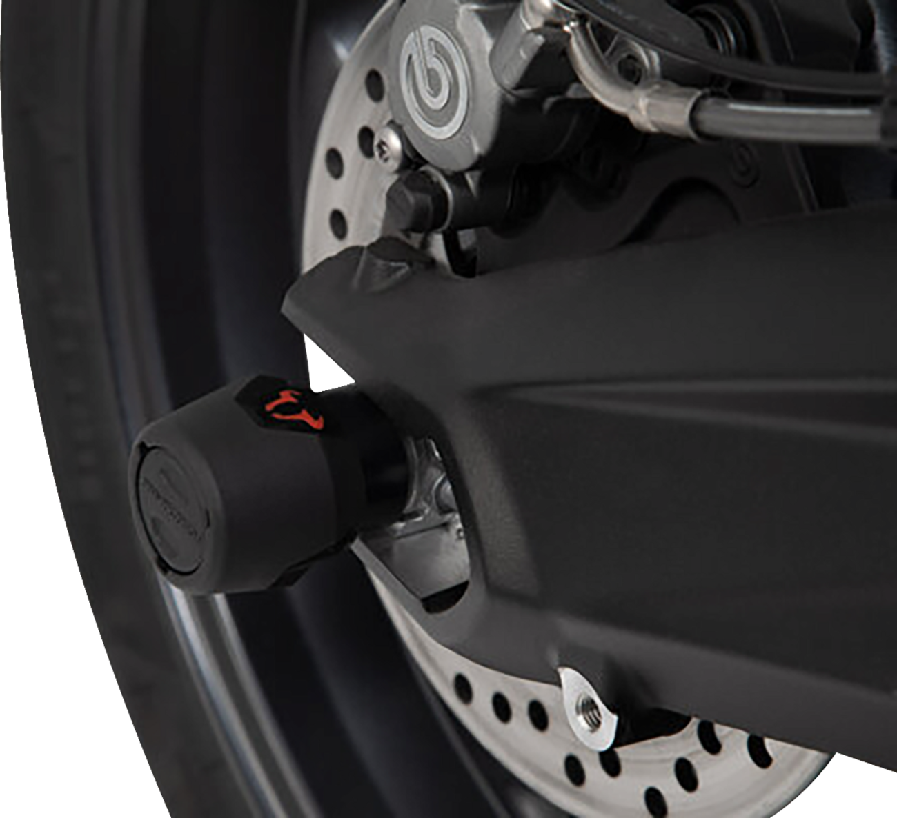 SW-Motech Axle Sliders - Rear - Set - Yamaha