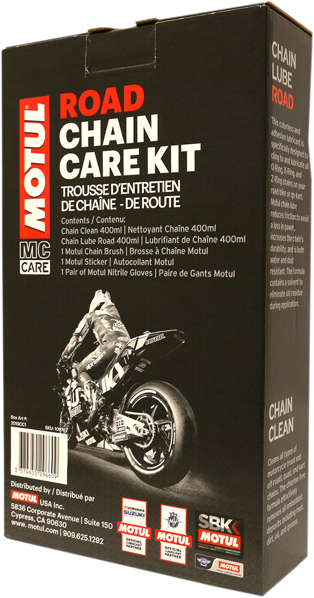 Motul Chain Care Kit - Road - Aerosol