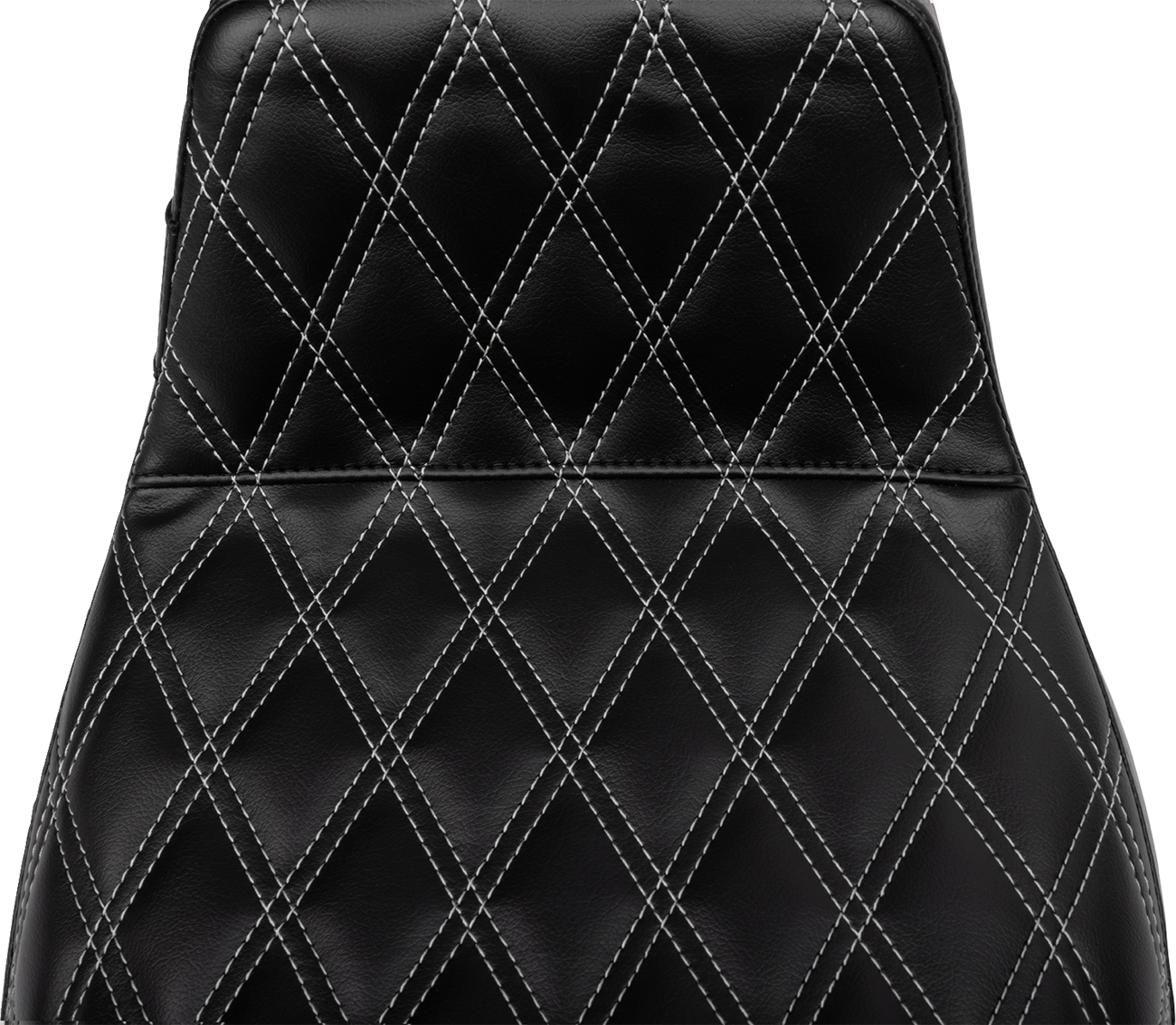 Le Pera Tailwhip Daddy Long Legs Seat - Gray Double Diamond Stitch - FLH/FLT '23-'25