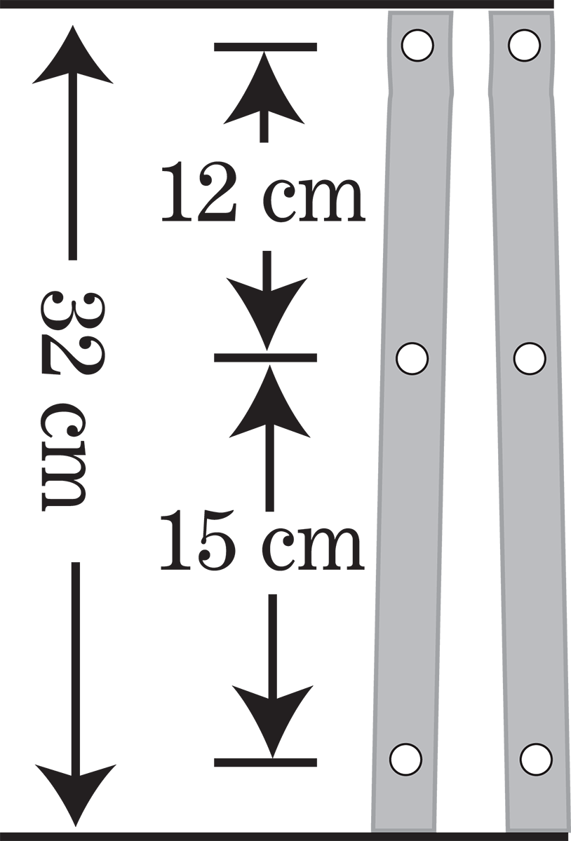 Memphis Shades Road King Replacement Plastic - 15" - Dark Black Smoke