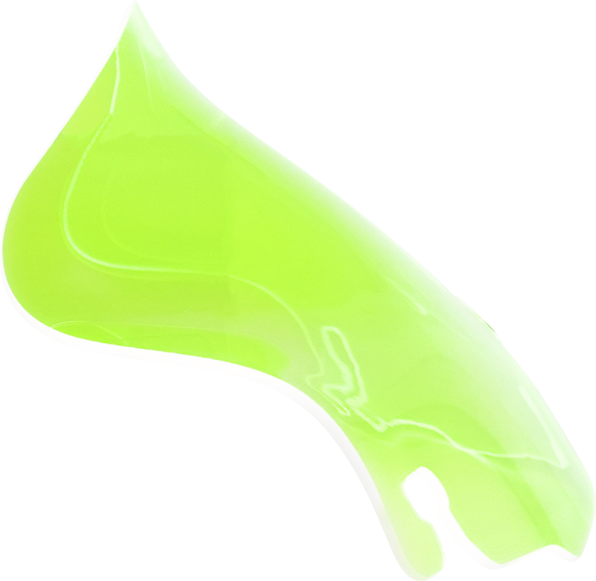 Klock Werks Ice Flare® Windshield - 6.5" - Green Ice - '96-'13 FLHT/FLHX