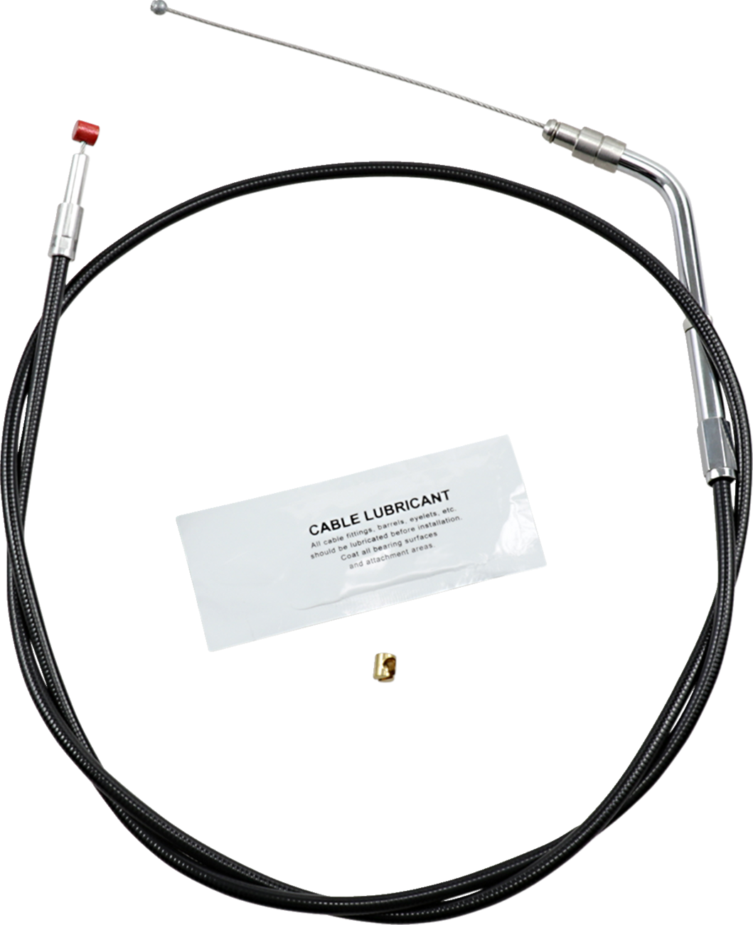 Barnett Black Vinyl Throttle Cable - 39-1/2" Length