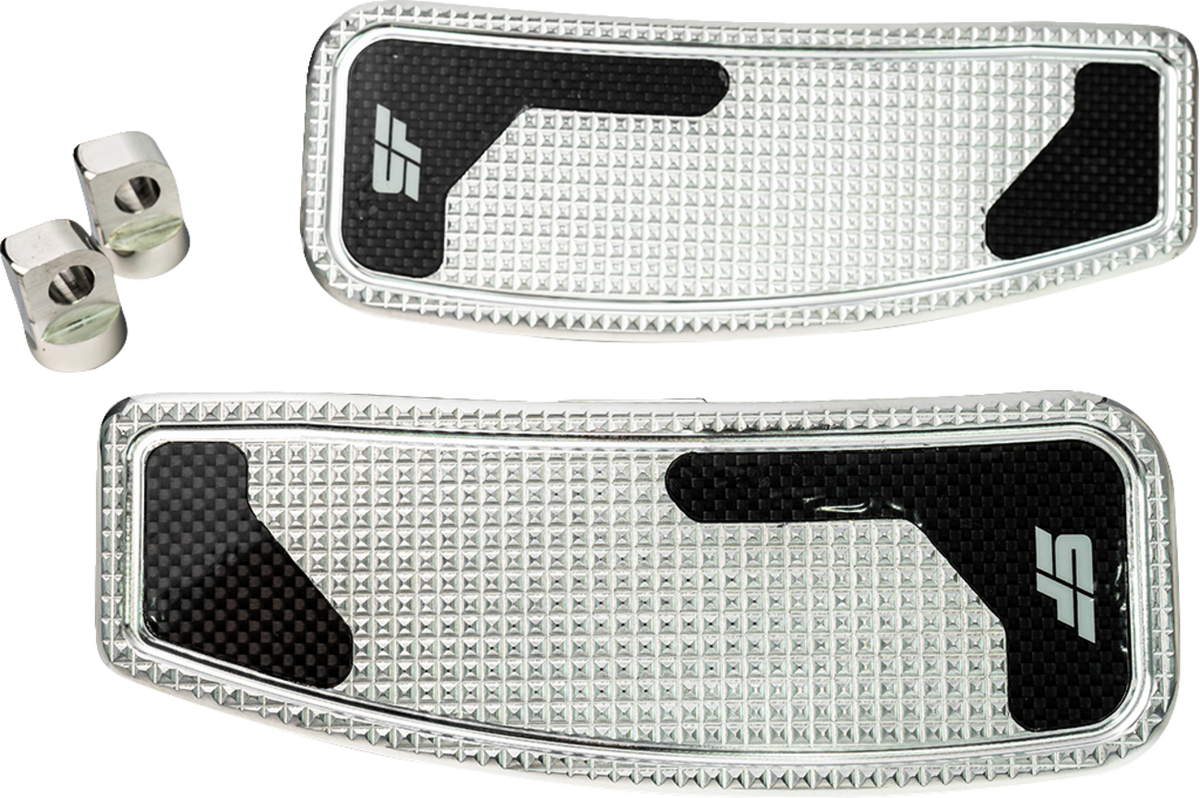 Slyfox Mini Floorboards - Chrome Polished - Male Mount