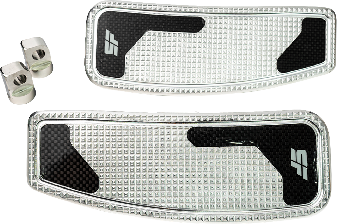 Slyfox Mini Floorboards - Chrome Polished - Male Mount