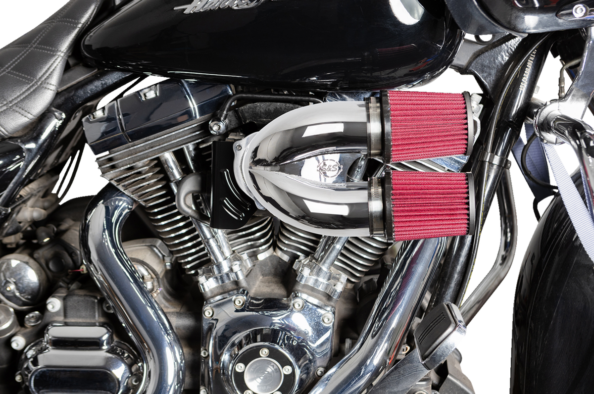 S&S Cycle Tuned Induction Air Cleaner Kit - Chrome
