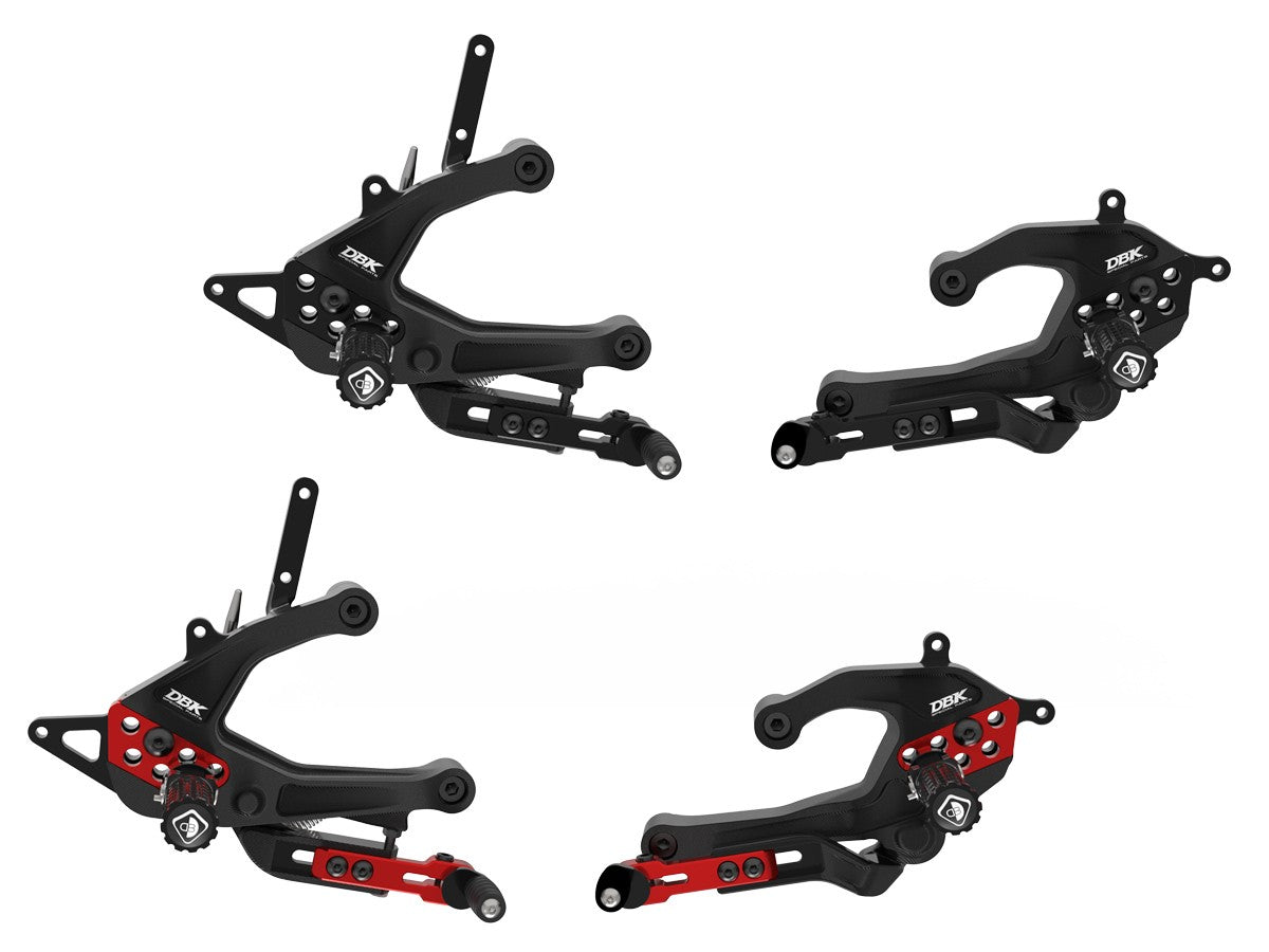 Ducabike DBK PRV201 - Panigale V2 My25 Adjustable Rearsets