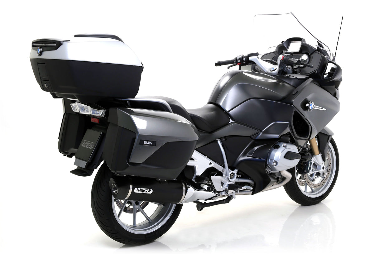 Arrow Maxi Race-Tech Aluminium Dark" Slip On With Carbon End Cap"