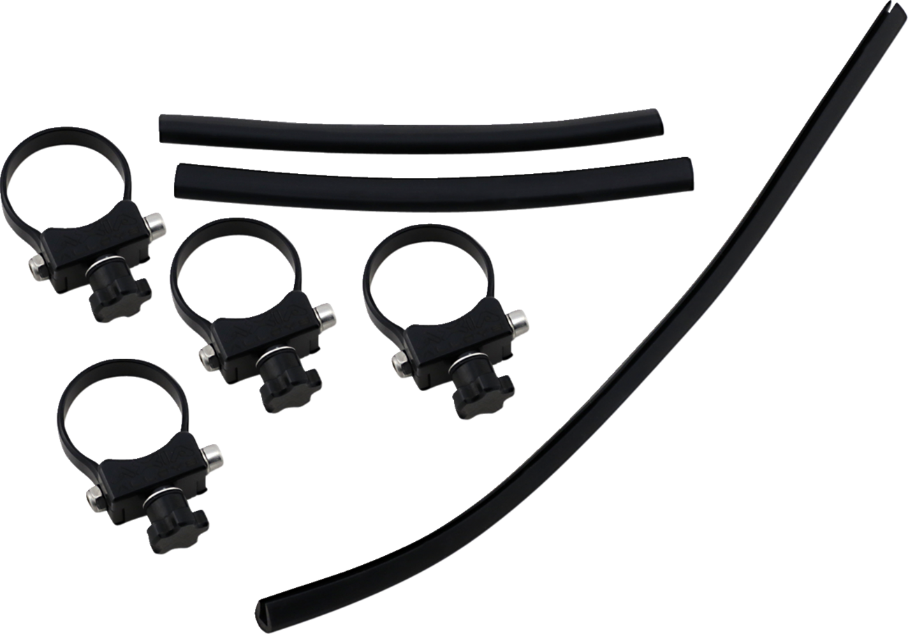 Klock Werks Flare® Windshield - 9-3/4" - Smoke - RZR
